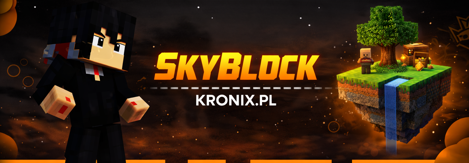 Baner Skyblock